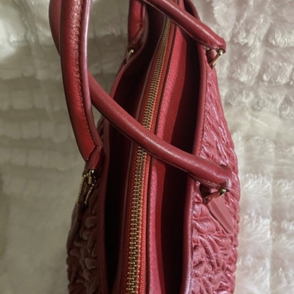 Gently used Beautiful Coach Handbag, Plum Wine - Picture 6 of 9